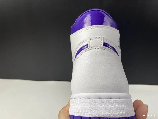 Rep Onekick CD0461-151 JORDAN COURT RETRO HIGH 1 PURPLE AIR 0523